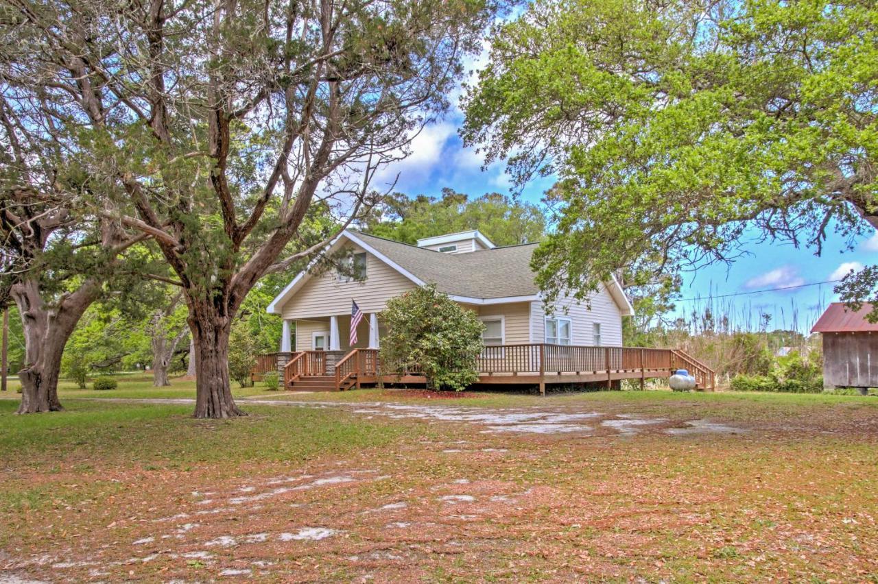 Secluded And Quiet Coastal Home 1 Mile To Boat Ramp Sealevel エクステリア 写真