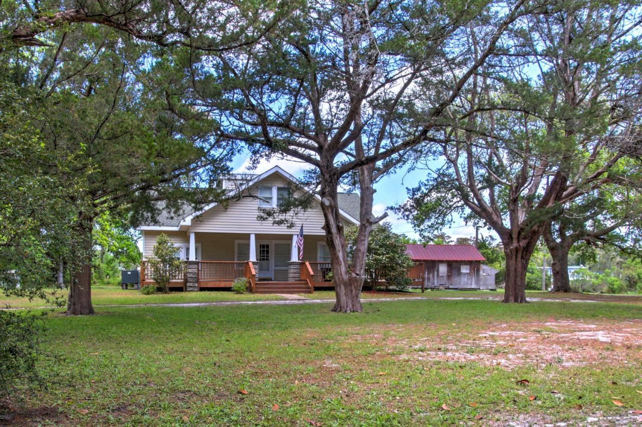 Secluded And Quiet Coastal Home 1 Mile To Boat Ramp Sealevel エクステリア 写真